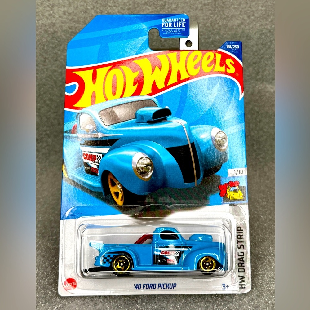 Hot Wheels 2022 - '40 Ford Pickup - HW Drag Strip 1/10 [Blue] 181/250